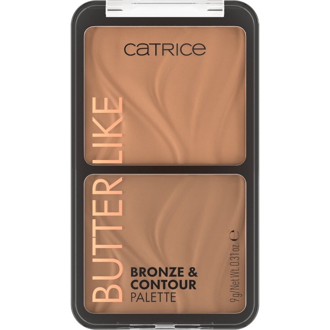 Бронзер butter like bronze & contour palette Catrice, 010 - born to shape, вес 9 гр. — фото 2