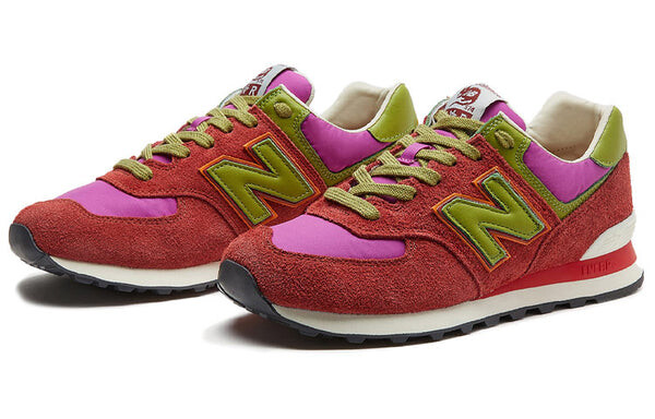 Кроссовки бродячие крысы x 574 New Balance, красный — фото 3