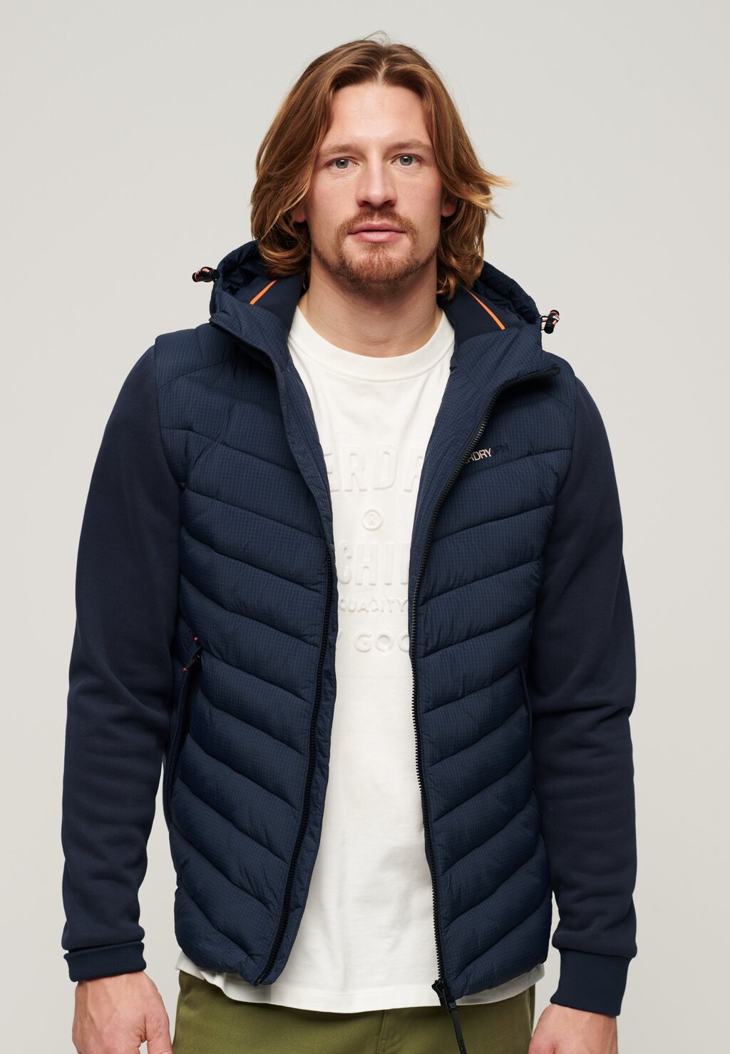 

Зимняя куртка STORM HYBRID Superdry, цвет eclipse navy