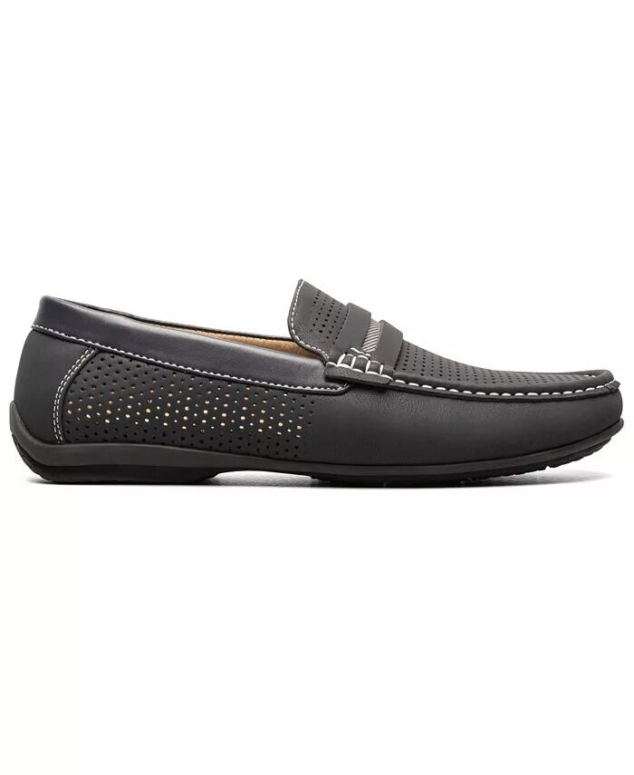 Мужские мокасины Corby Toe Saddle Slip-on Loafer Stacy Adams, синий — фото 2