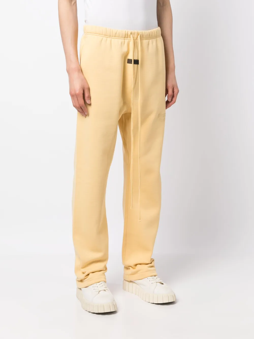 Спортивные брюки с кулиской Fear Of God Essentials, желтый — фото 3