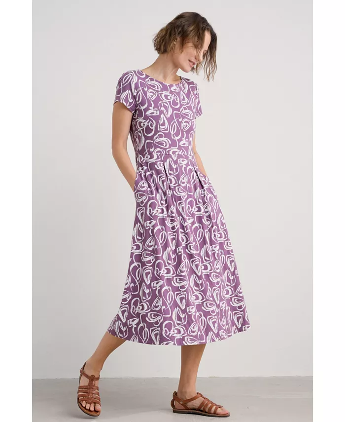 

Женское платье весна-лето-лето апрель Seasalt Cornwall, фиолетовый