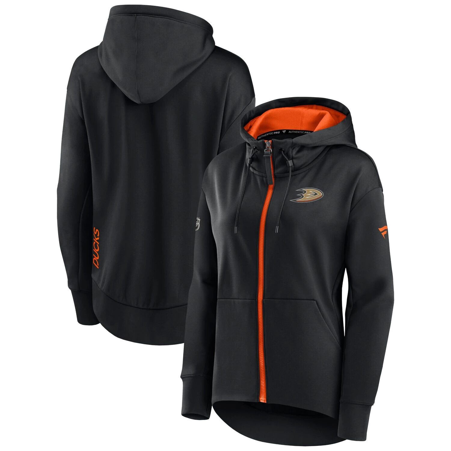 

Женская толстовка с молнией во всю длину и логотипом Fanatics черного цвета Anaheim Ducks Authentic Pro Rink Fanatics, Черный, Женская толстовка с молнией во всю длину и логотипом Fanatics черного цвета Anaheim Ducks Authentic Pro Rink Fanatics