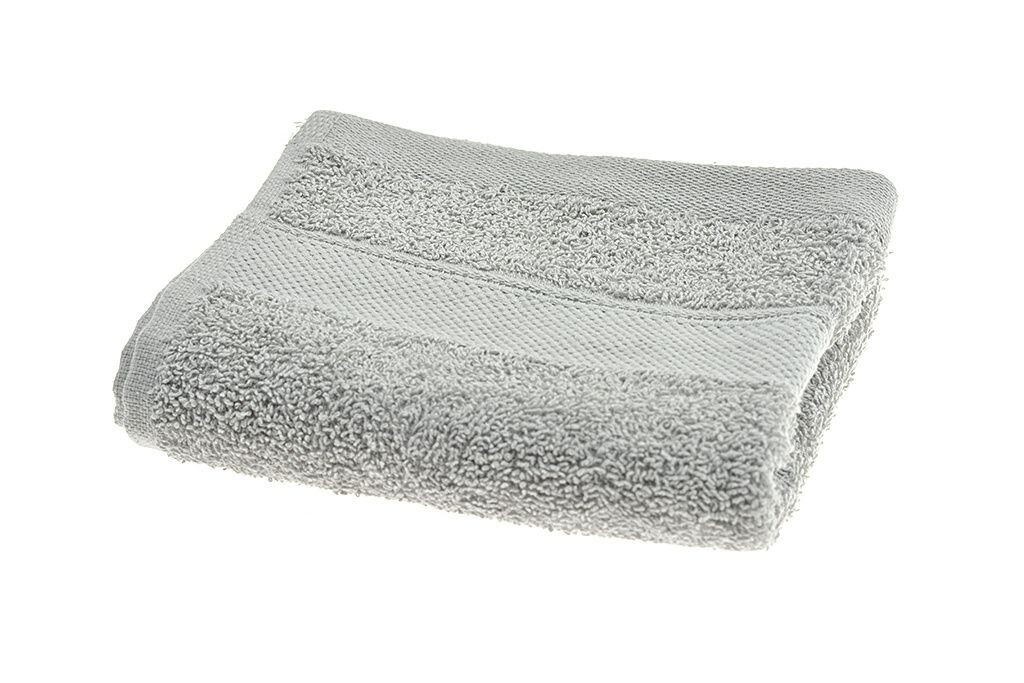 

Полотенце хлопковое - светло-серое - 50 х 100 см. H&S Collection, серый