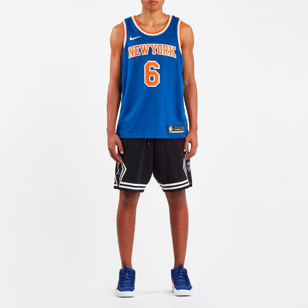 Майка Nike NBA Basketball Icon Edition Swingman Jersey New York Knicks SW Fan Edition 6 Blue, синий — фото 3