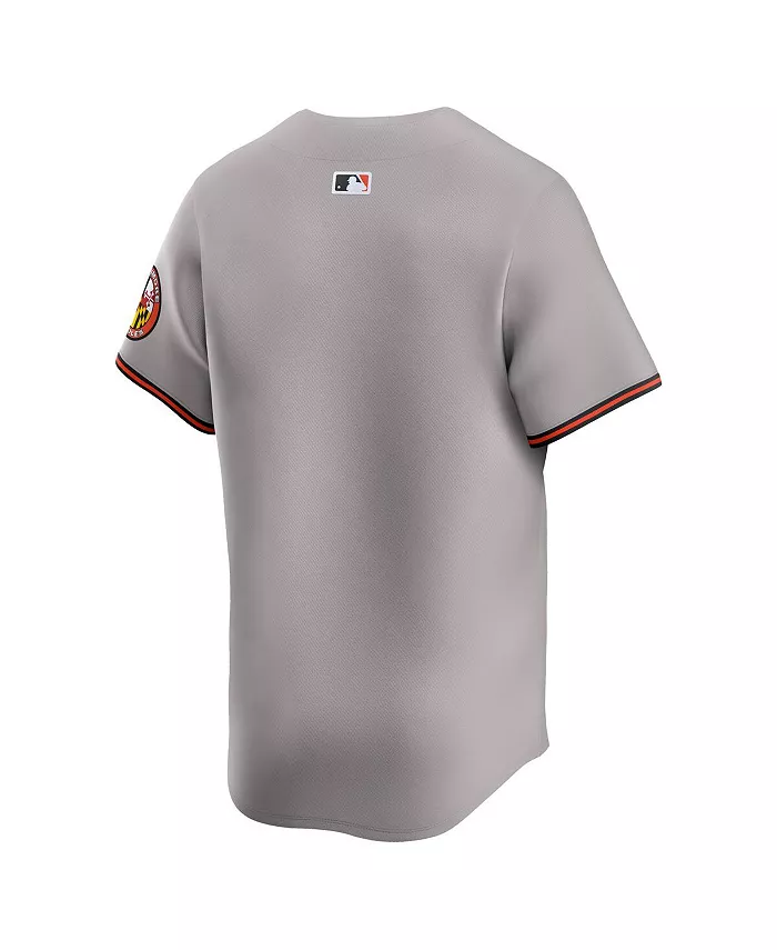 Мужская серая дорожная лимитированная джерси Baltimore Orioles Nike — фото 2