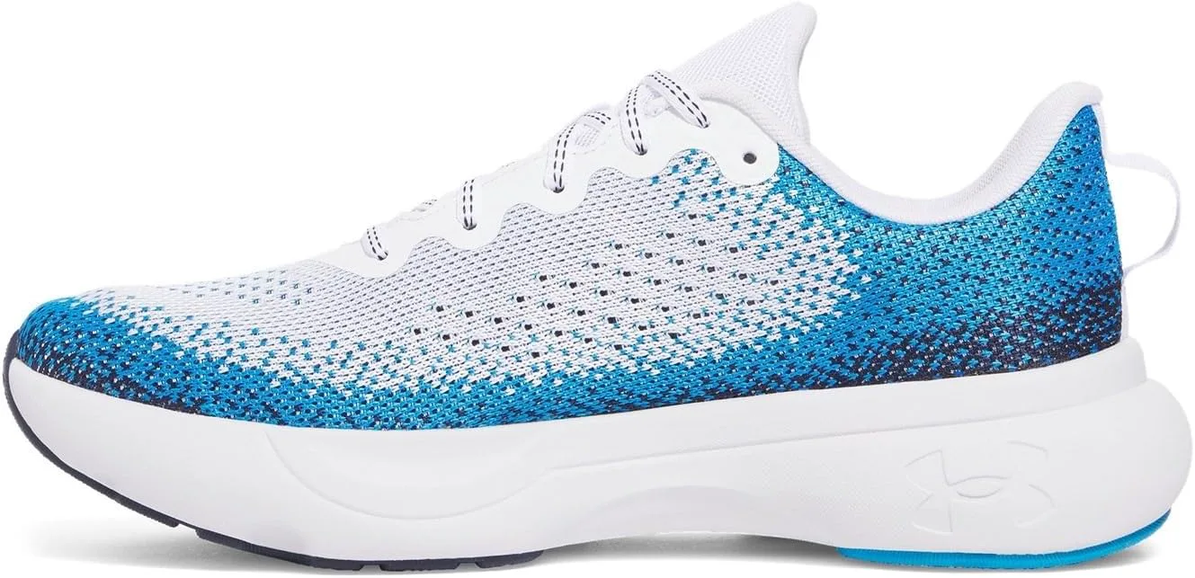 Мужские беговые кроссовки Under Armour Infinite, белый/синий — фото 2