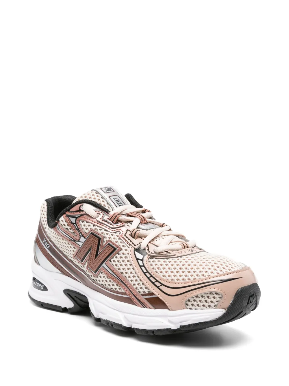 Кроссовки с сетчатыми вставками NEW BALANCE, нейтральный — фото 2