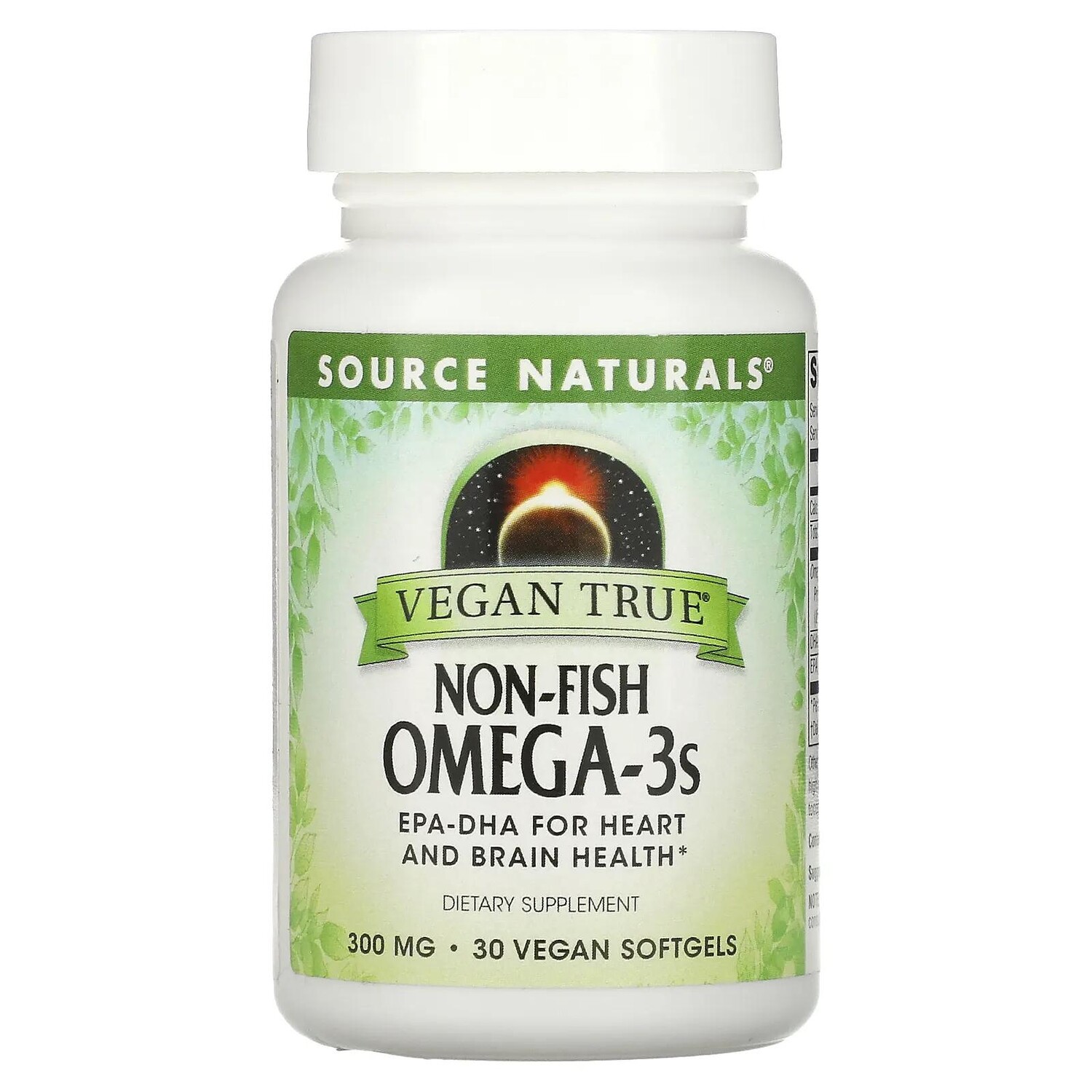 

Source Naturals Истинно Веган Омега-3s не рыбного происхождения 300 мг 30 веганских капсул