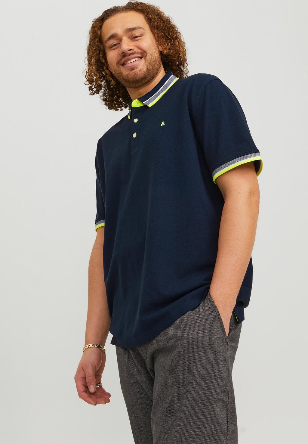 

Рубашка-поло JJEPAULOS Jack & Jones, цвет dunkelblau-3