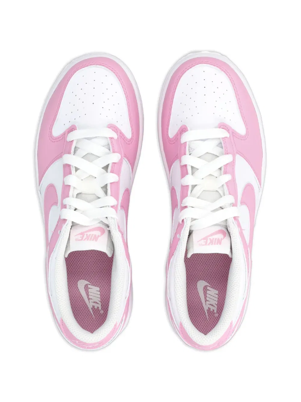 Низкие кроссовки Dunk Nike Kids, розовый — фото 4