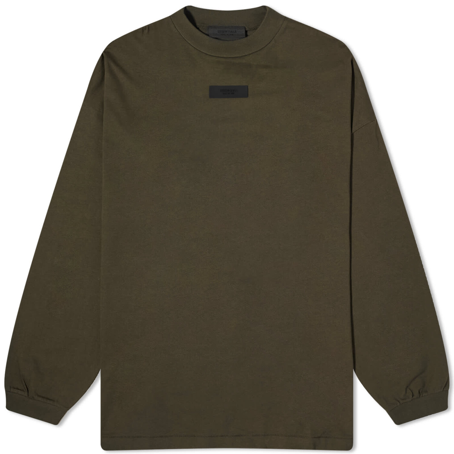 

Футболка Fear Of God Essentials Spring Tab Long Sleeve, цвет Ink