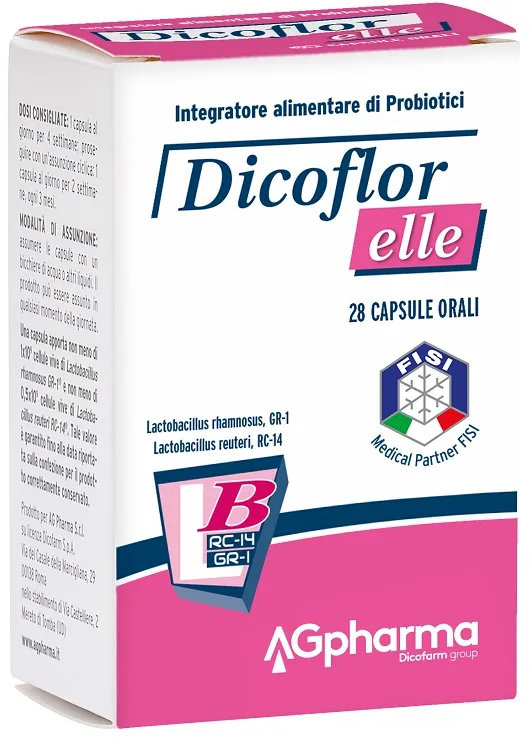 

Dicoflor Elle 28 капсул Пробиотическая Добавка