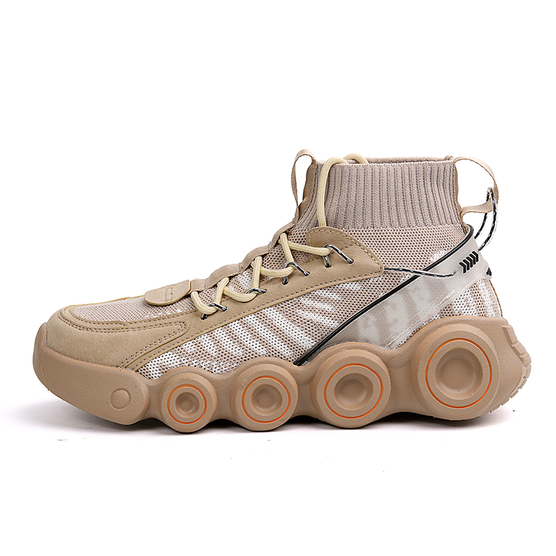 

Дышащие и легкие высокие повседневные туфли для мужчин CAMOSI, Beige