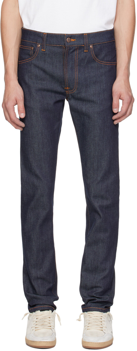 

Джинсы Dean цвета индиго Nudie Jeans, Dry 16 dips
