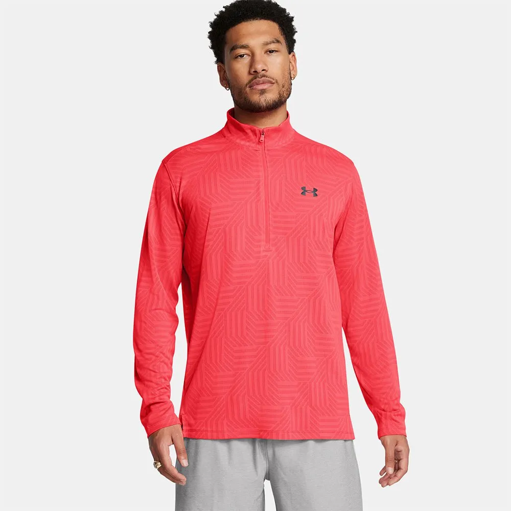 

Толстовка Under Armour Tech Vent Geotessa half zip, красный