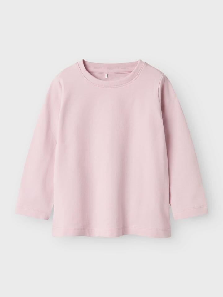 Футболка name it Langarmshirt NMFVIBBI LS TOP, цвет winsome orchid — фото 2