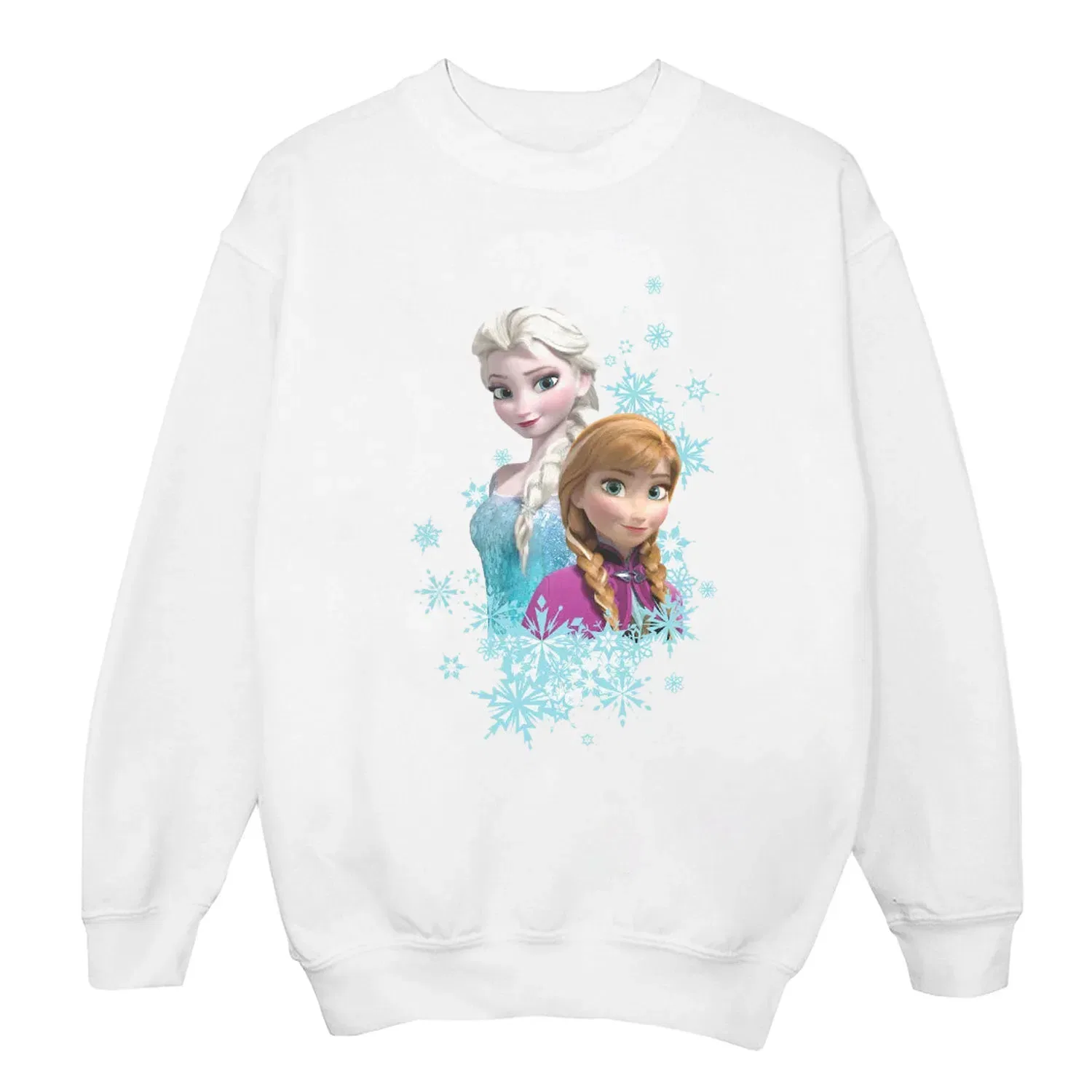 Детская толстовка Disney Frozen Эльза и Анна, белый — фото 3
