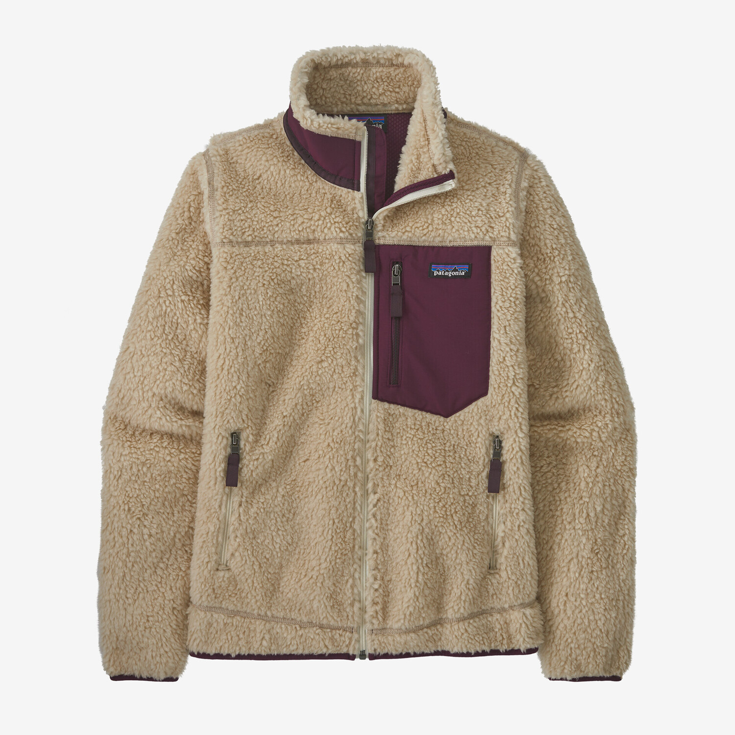 

Женская классическая флисовая куртка Retro-X Patagonia, цвет Dark Natural w/Night Plum