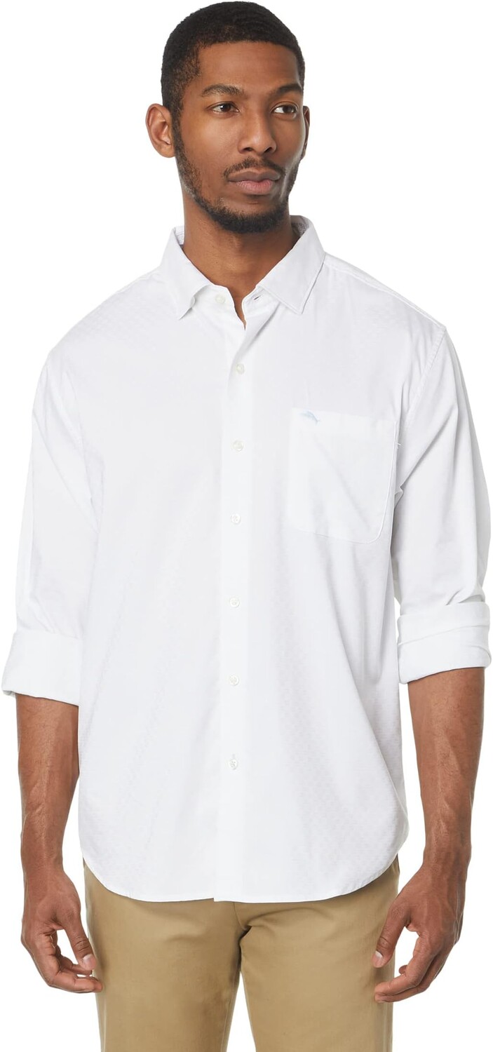

Рубашка Sarasota Stretch Ventura Stripe Tommy Bahama, белый