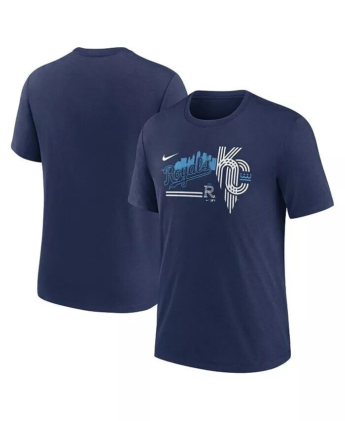 

Мужская футболка Kansas City Royals City Connect Tri-Blend Nike