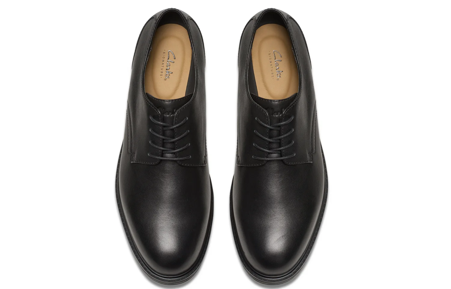 Clarks Мужские туфли из коровьей кожи черные — фото 3
