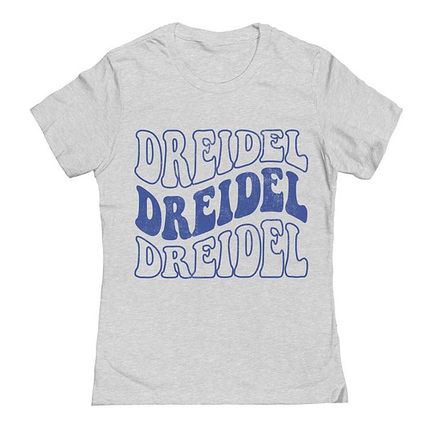 

Футболка с принтом ханукальный дрейдл для подростков Unbranded