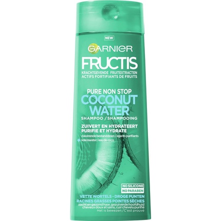 

Garnier Fructis Pure Non Stop шампунь с кокосовой водой — 250 мл — жирные корни, сухие точки