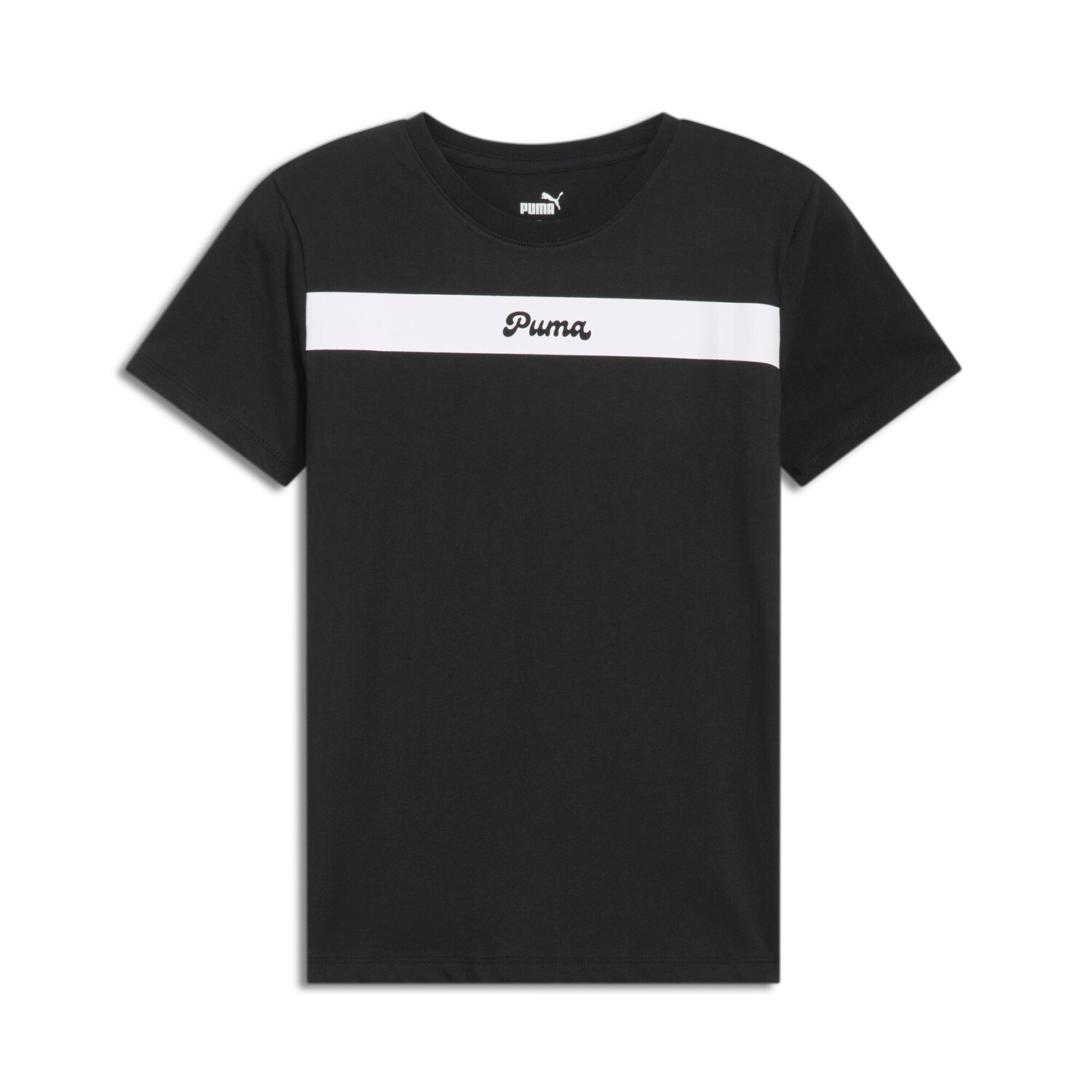 

Женская футболка с логотипом PUMA Upfront Line, черный