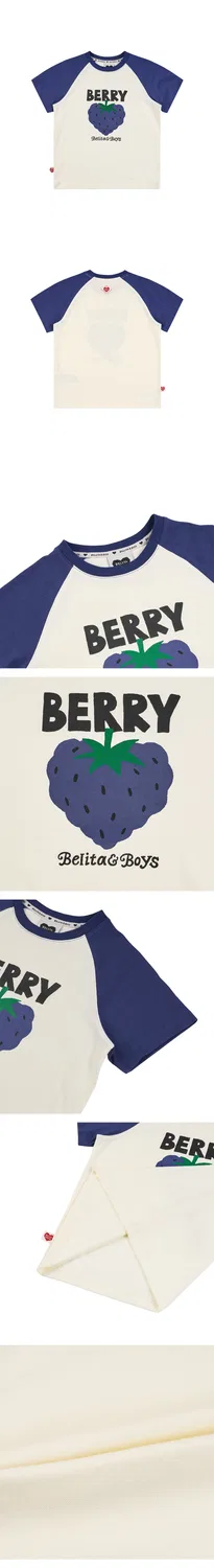 Детская синяя футболка с цветными блоками от Belita&Boys — фото 3