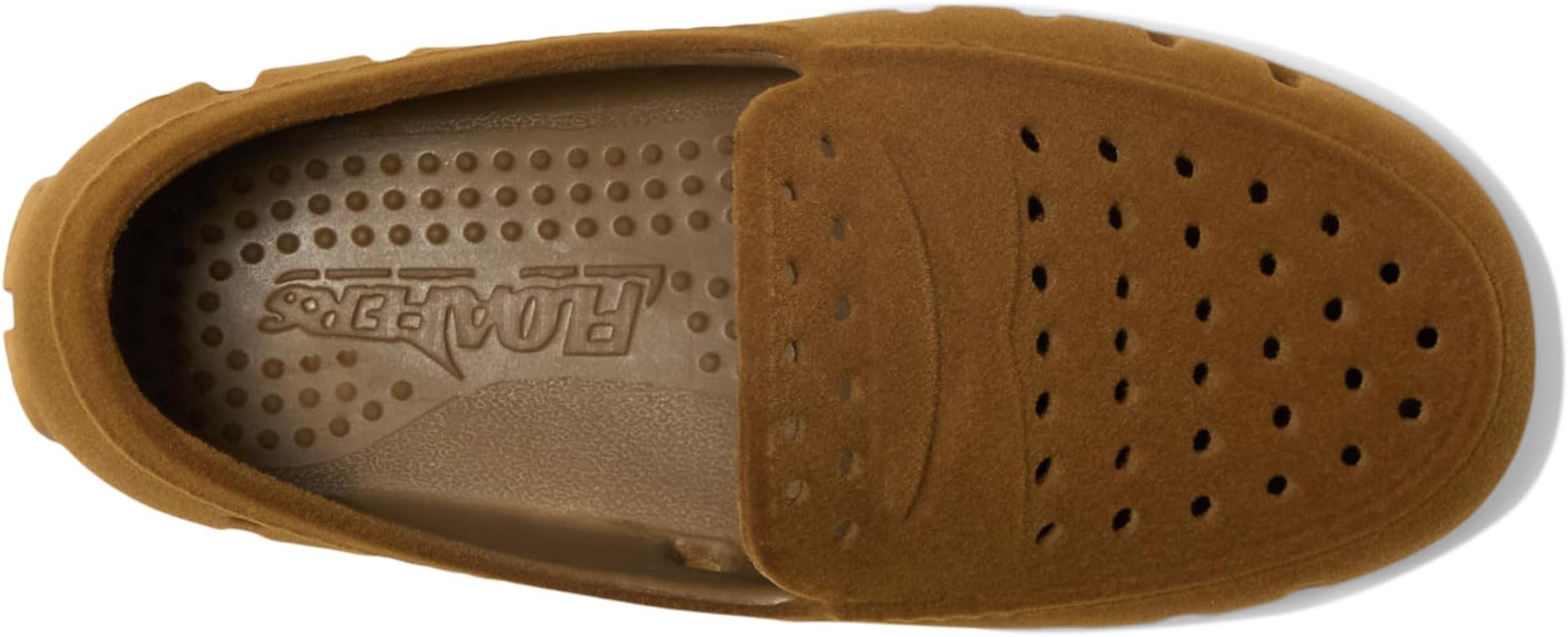 Лоферы Floafers Kids  Prodigy Driver Faux Suede, Dark Mocha/Tan 1 — фото 2