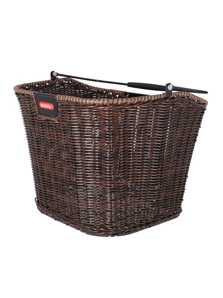 

KLICKfix Передняя корзина колеса "Structura" коричневого цвета