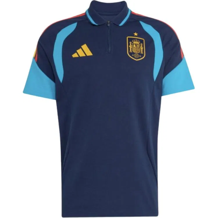 Поло мужское Midnight Indigo с воротником поло, умеренная посадка Adidas