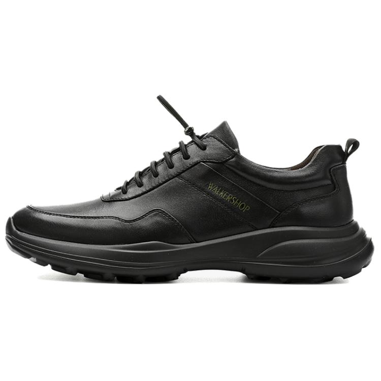 

WALKER SHOP Мужские черные кеды лоу-топ, цвет Black
