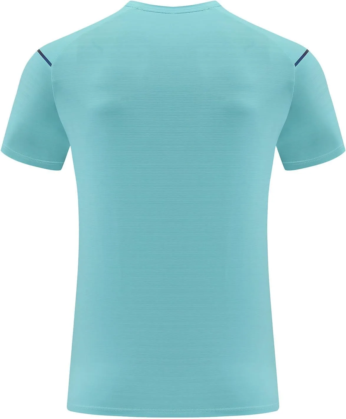 

Мужская футболка с коротким рукавом и круглым вырезом для спорта и отдыха