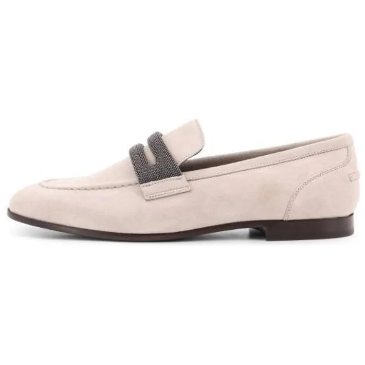 Brunello Cucinelli Женские мокасины с цепочкой Monili