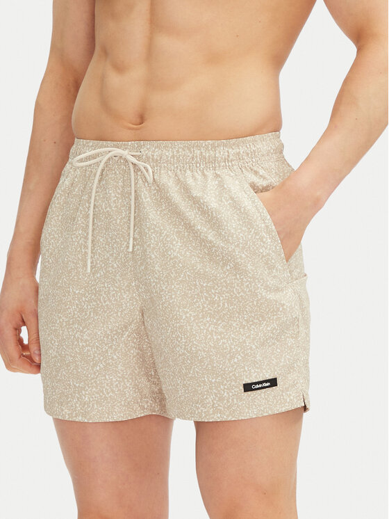 

Плавки-Шорты обычного кроя KM0KM01120 Calvin Klein Swimwear, бежевый