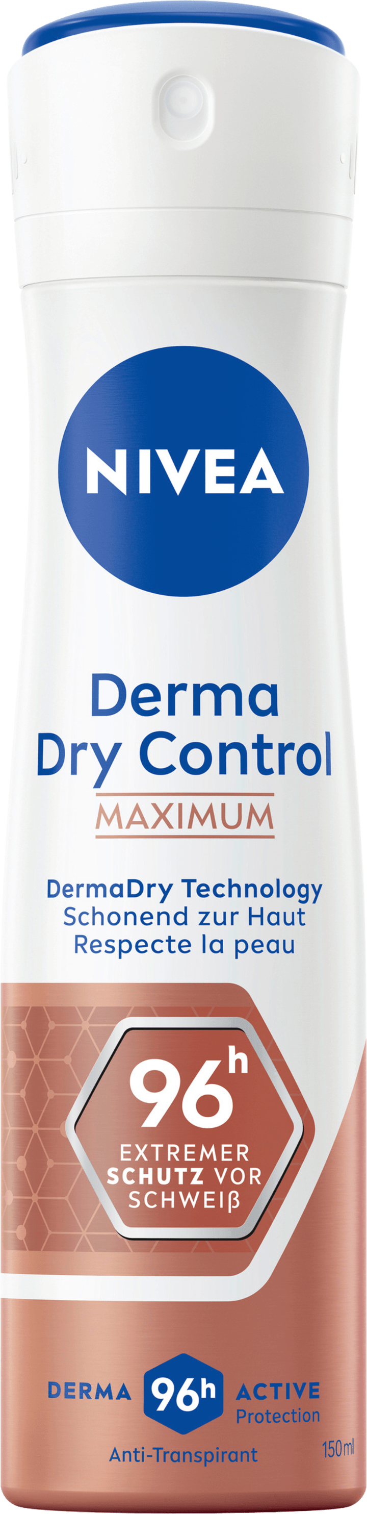 

Дезодорант NIVEA Antitranspirant Deospray Derma Dry Control Maximum, 150 ml
