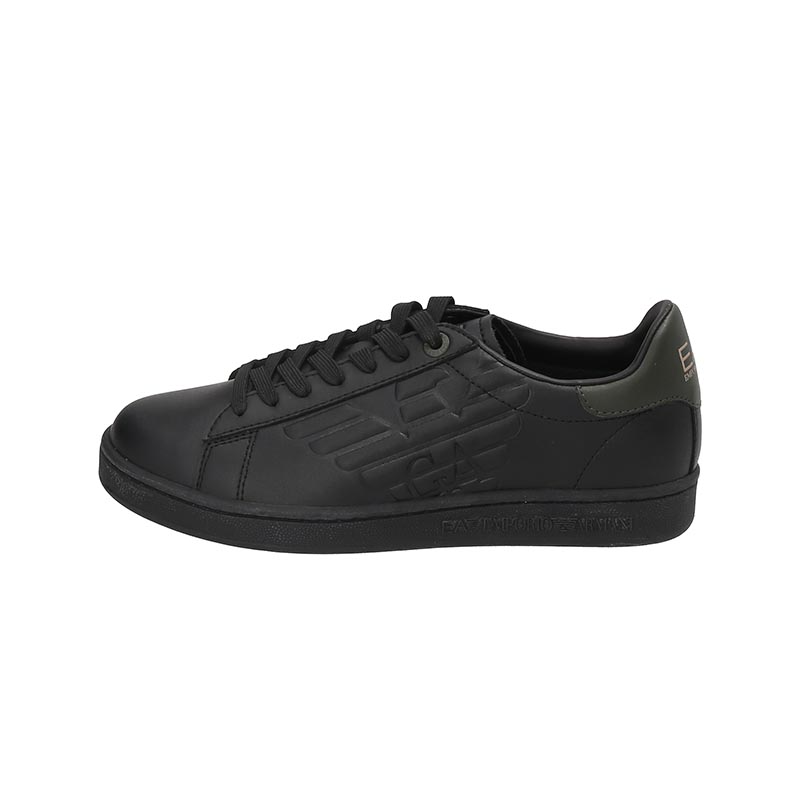 

EMPORIO ARMANI Низкие спортивные повседневные кроссовки, скейтборд обувь мужские black green tail