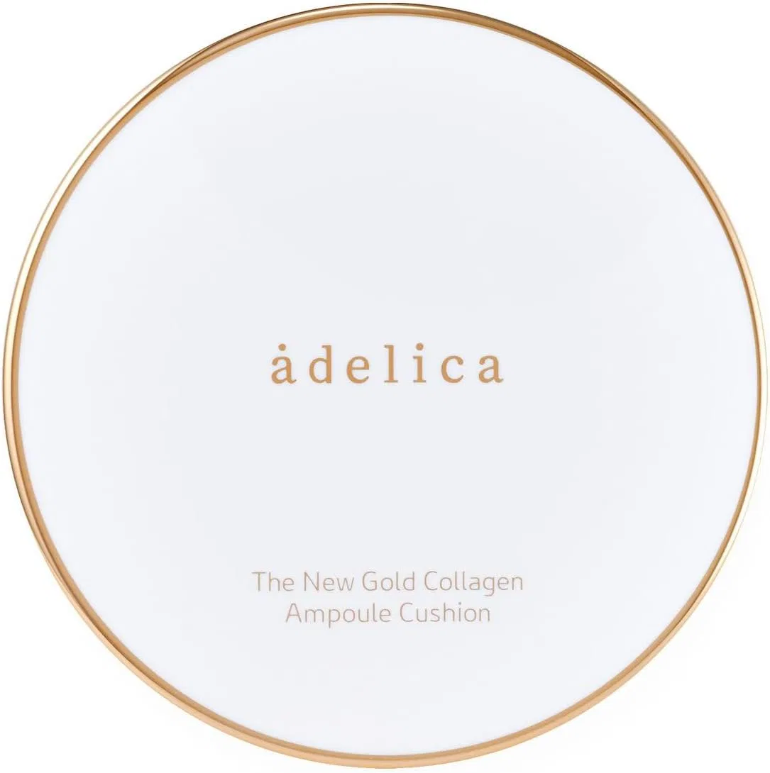 Тональное средство Atomy The New Gold Collagen Ampoule Cushion, набор с рефиллом, 02 Natural Vanilla