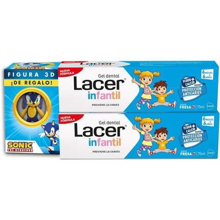 

DUPLO Гель LAC Детский 75мл + Fig SONIC Lacer S.A.U