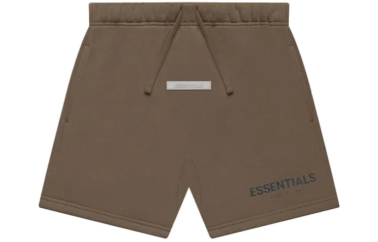 FW21 Kids Shorts Fear Of God Essentials, wheat коричневый