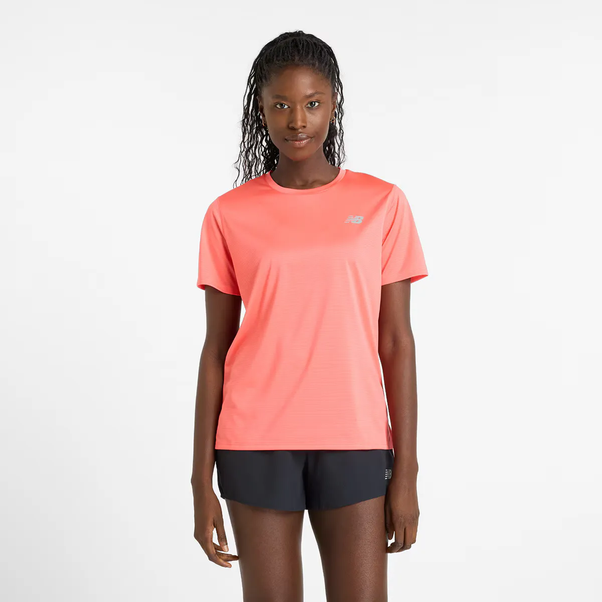 

Женская футболка WT41222DTR New Balance, цвет Rosa