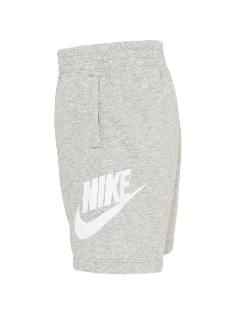 Спортивные шорты с логотипом Nike Kids, серый — фото 3