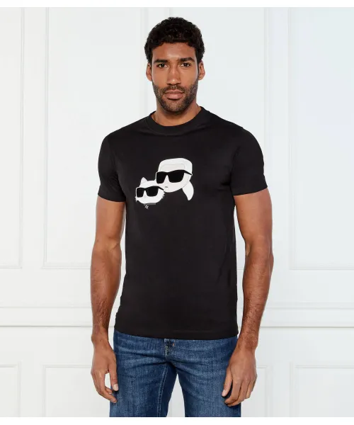 

Футболка Regular fit Karl Lagerfeld, черный