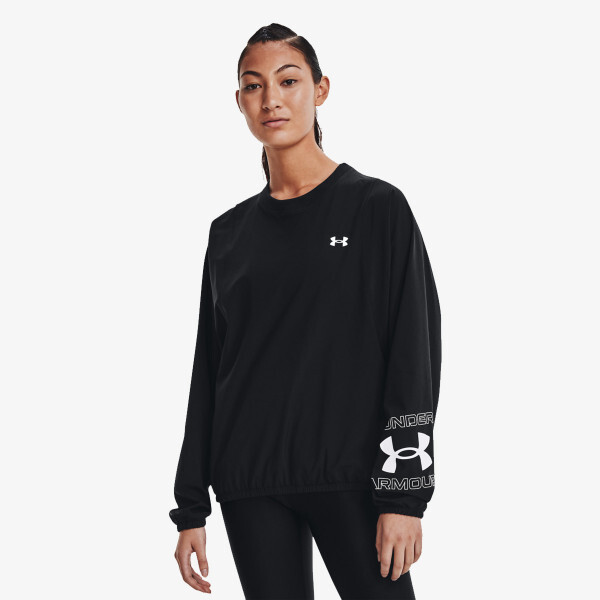 

Футболка с длинными рукавами и тканым рисунком экипажа Under Armour