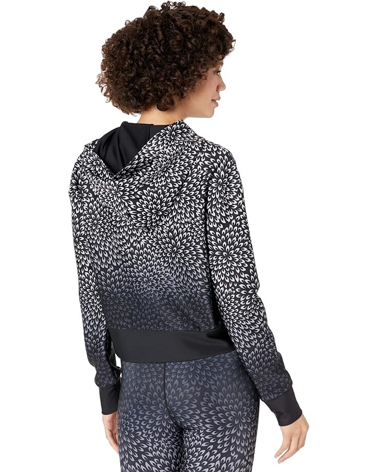 

Худи cor designed by Ultracor Lotus Cropped Pullover Hoodie, цвет Gradient Nero