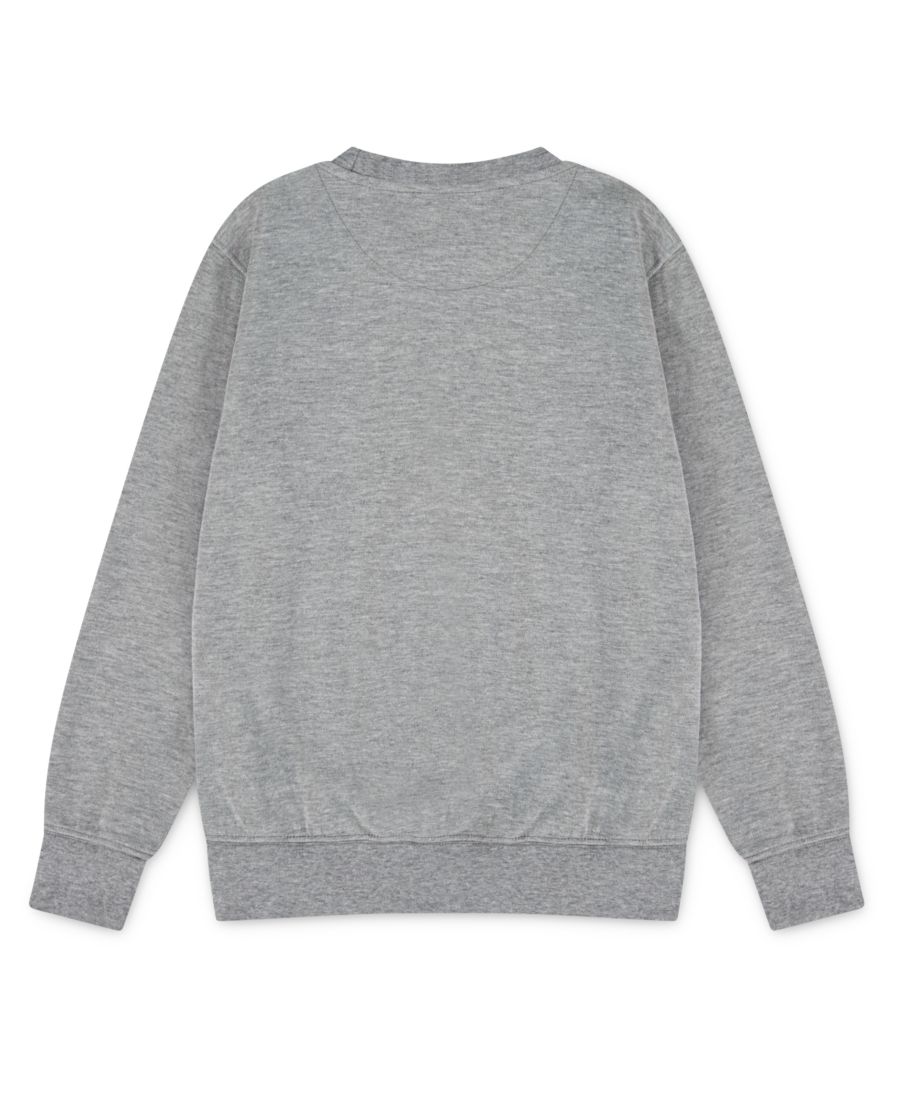 Детская толстовка с круглым вырезом и микро-брендингом (8-20 лет) Levi's, Gray Heather — фото 2