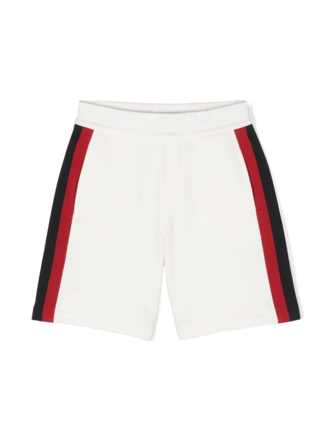 

Moncler Enfant шорты с полосками, белый