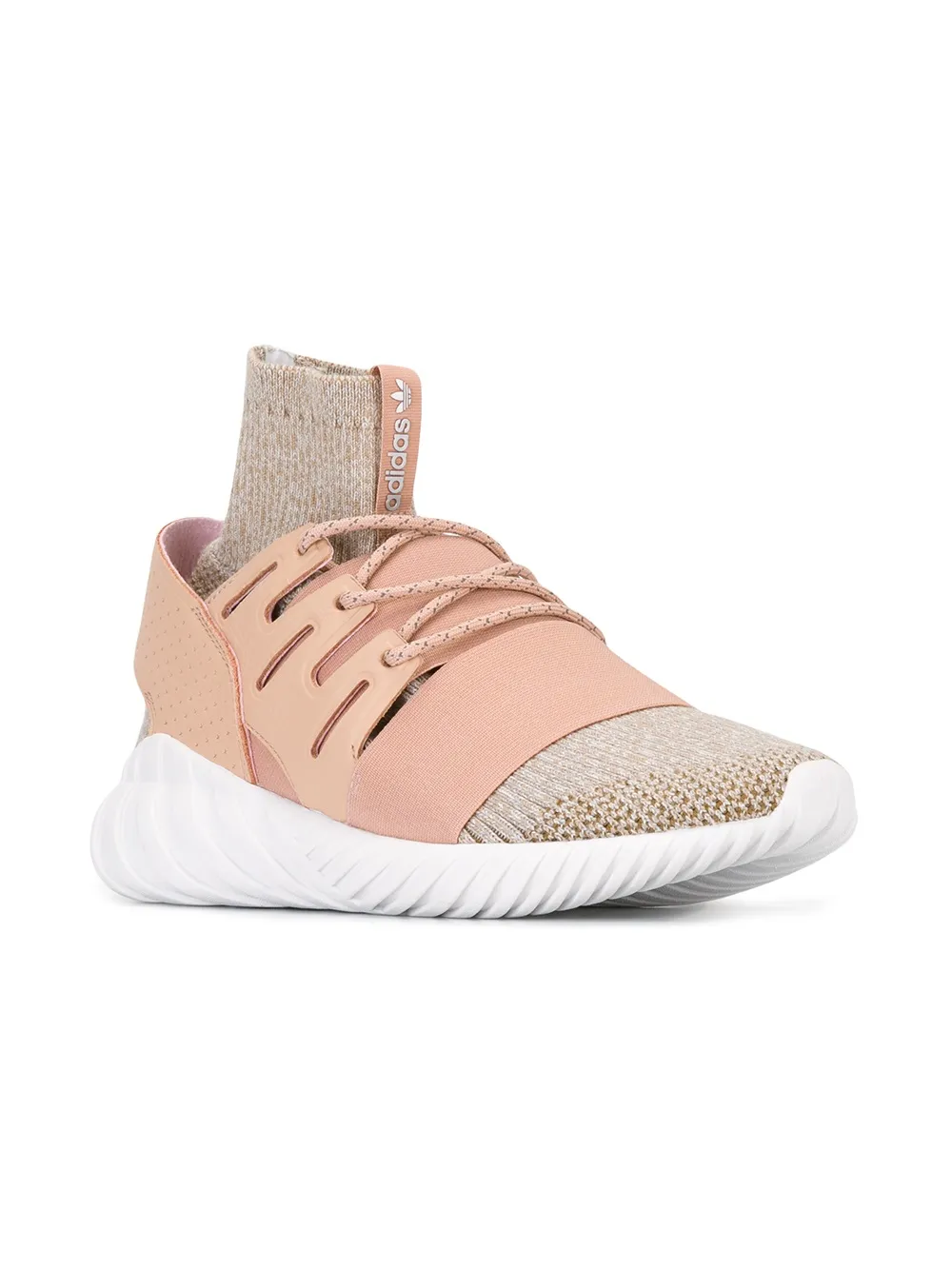 Кроссовки Tubular Doom Primeknit adidas, нейтральный — фото 2